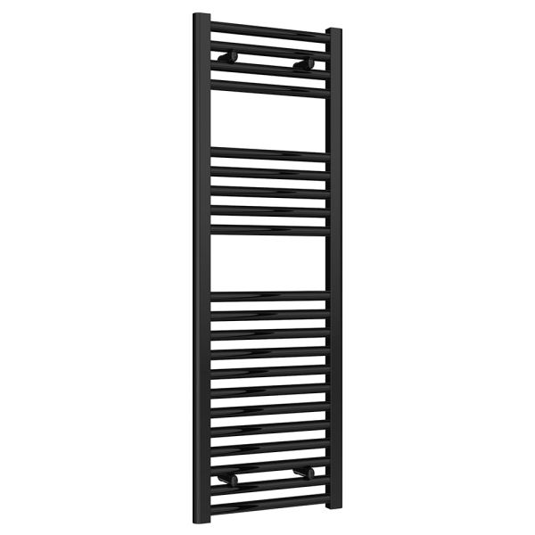 Reina Diva Black Towel Rail 1200 x 400mm