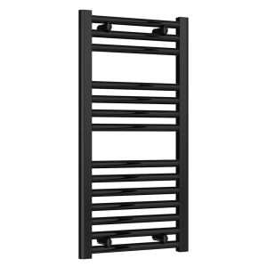 Reina Diva Black Towel Rail 800 x 400mm