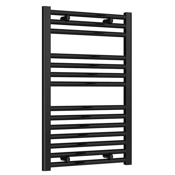 Reina Diva Black Towel Rail 800 x 500mm