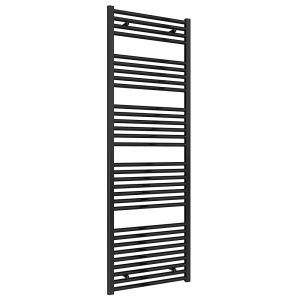 Reina Diva Black Towel Rail 1800 x 600mm