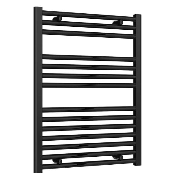 Reina Diva Black Towel Rail 800 x 600mm