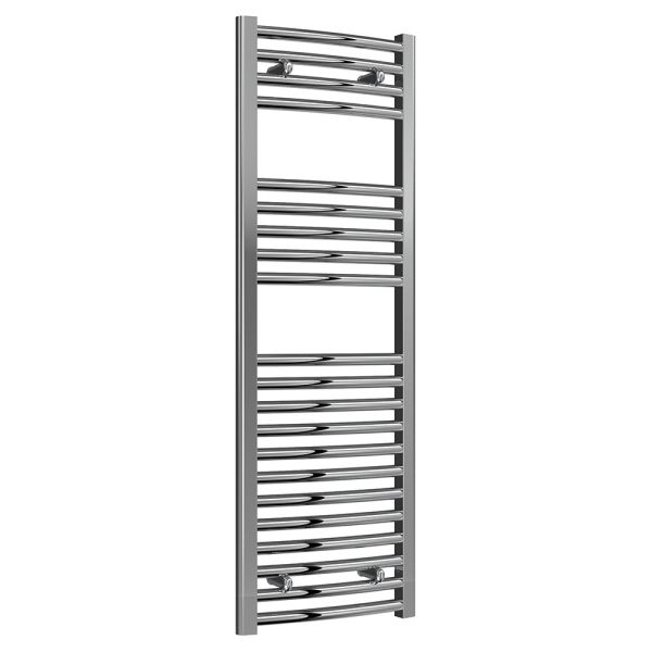 Reina Diva Chrome Curved Towel Rail 1200 x 400mm