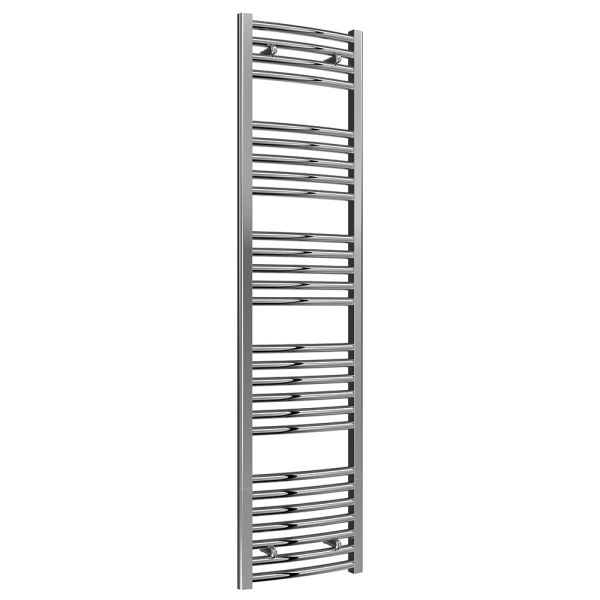 Reina Diva Chrome Curved Towel Rail 1600 x 400mm