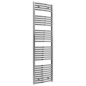 Reina Diva Chrome Curved Towel Rail 1800 x 500mm