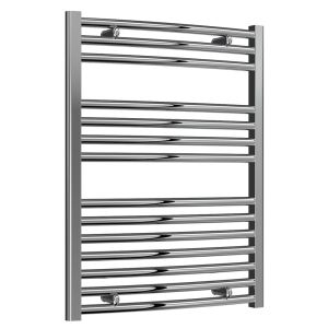 Reina Diva Chrome Curved Towel Rail 800 x 600mm