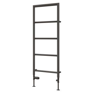 Reina Dora Anthracite Designer Towel Rail 1200 x 500mm