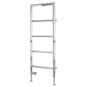 Reina Dora Chrome Designer Towel Rail 1200 x 500mm