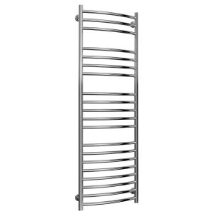 Reina Eos Polished Stainless Steel Curved Towel Rail 1500 x 500mm