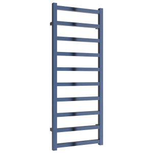 Reina Fano Satin Blue Designer Towel Rail 1240 x 485mm