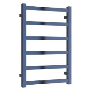 Reina Fano Satin Blue Designer Towel Rail 720 x 485mm