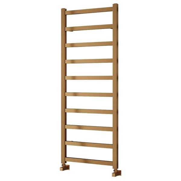 Reina Fano Satin Copper Designer Towel Rail 1240 x 485mm