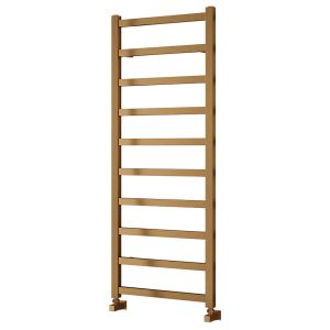 Reina Fano Satin Copper Designer Towel Rail 1240 x 485mm