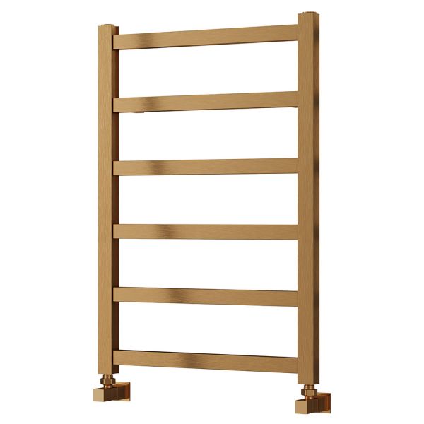 Reina Fano Satin Copper Designer Towel Rail 720 x 485mm