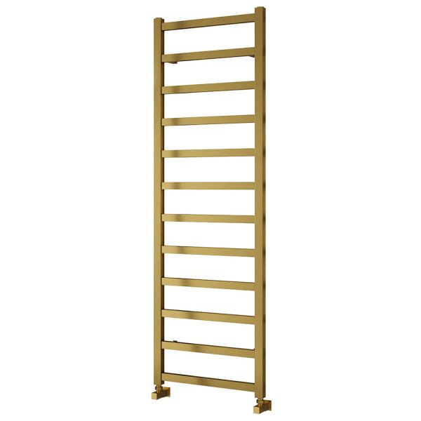 Reina Fano Satin Gold Designer Towel Rail 1500 x 485mm