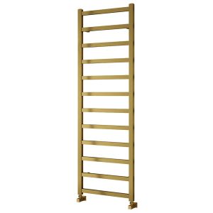 Reina Fano Satin Gold Designer Towel Rail 1500 x 485mm