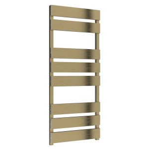 Reina Fermo Satin Bronze Designer Towel Rail 1190 x 480mm