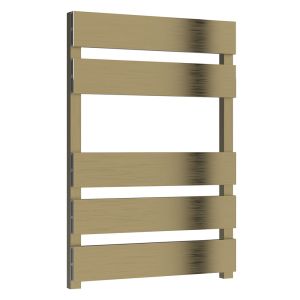 Reina Fermo Satin Bronze Designer Towel Rail 710 x 480mm