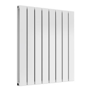 Reina Flat White Double Panel Designer Radiator 600 x 588mm