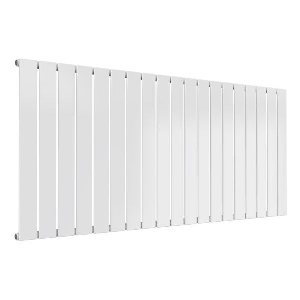 Reina Flat White Single Panel Designer Radiator 600 x 1402mm