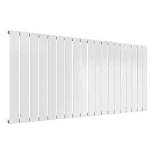 Reina Flat White Single Panel Designer Radiator 600 x 1402mm