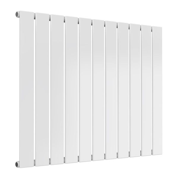 Reina Flat White Single Panel Designer Radiator 600 x 810mm