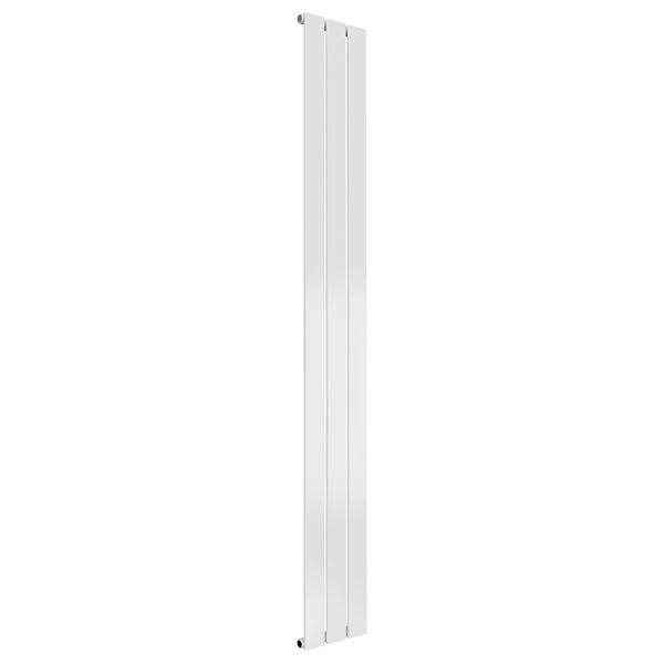 Reina Flat White Single Panel Designer Radiator 1600 x 218mm