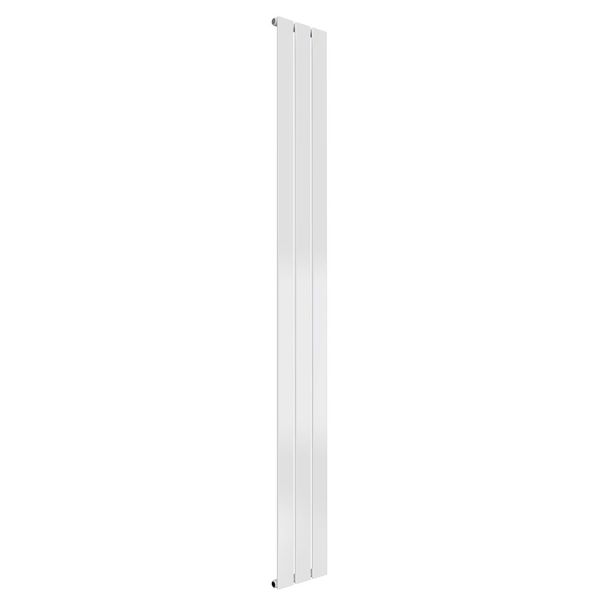 Reina Flat White Single Panel Designer Radiator 1800 x 218mm