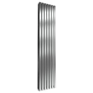 Reina Flox Brushed Stainless Steel Double Designer Radiator 1800 x 413mm