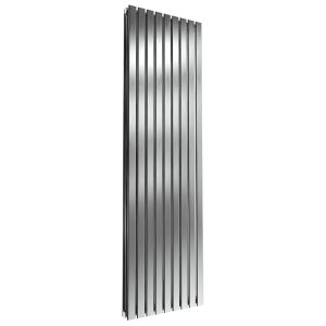 Reina Flox Brushed Stainless Steel Double Designer Radiator 1800 x 531mm