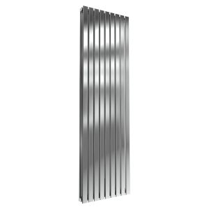 Reina Flox Polished Stainless Steel Double Designer Radiator 1800 x 531mm