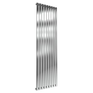 Reina Flox Polished Stainless Steel Single Designer Radiator 1800 x 531mm