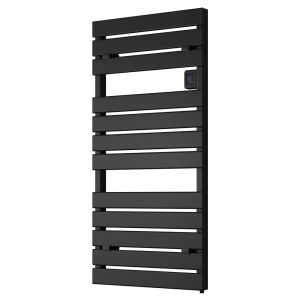 Reina Gia Dry Black Electric Designer Towel Rail 1120 x 550mm