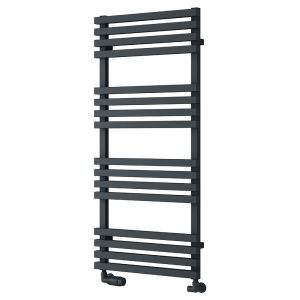 Reina Kale Anthracite Designer Towel Rail 1126 x 500mm