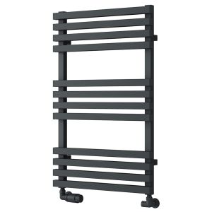 Reina Kale Anthracite Designer Towel Rail 816 x 500mm