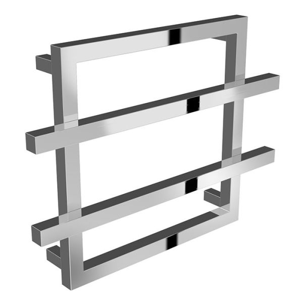 Reina Lago 2 Chrome Designer Towel Rail 450 x 600mm