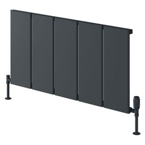 Reina Larga Anthracite Designer Radiator 600 x 1016mm