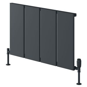 Reina Larga Anthracite Designer Radiator 600 x 812mm