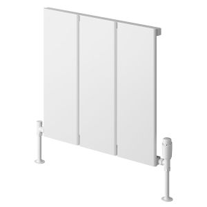 Reina Larga White Designer Radiator 600 x 608mm