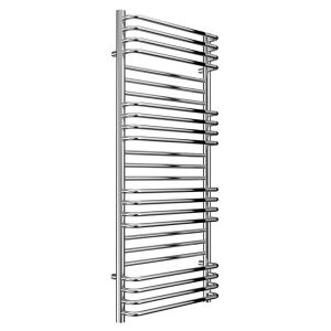 Reina Marco Chrome Curved Designer Towel Rail 1100 x 500mm