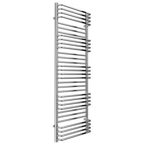 Reina Marco Chrome Curved Designer Towel Rail 1400 x 500mm