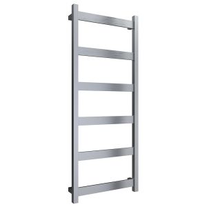 Reina Mina Brushed Stainless Steel Designer Towel Rail 1170 x 480mm