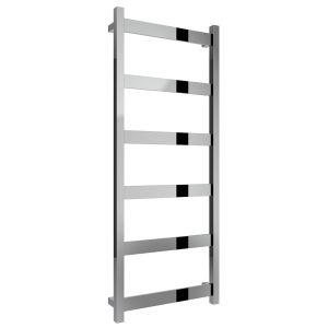 Reina Mina Polished Stainless Steel Designer Towel Rail 1170 x 480mm