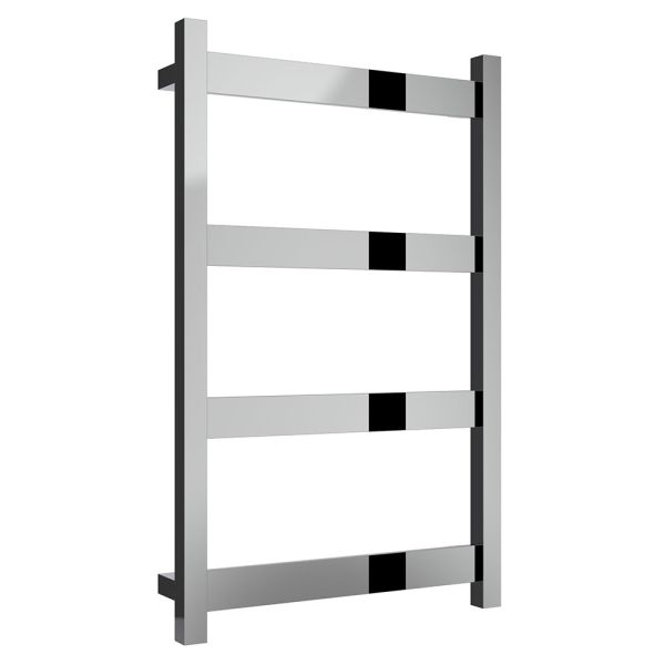 Reina Mina Polished Stainless Steel Designer Towel Rail 750 x 480mm