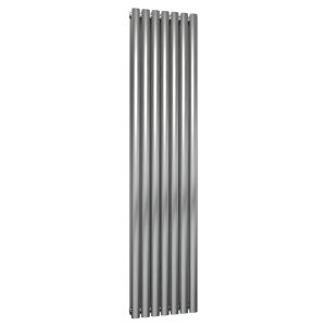 Reina Nerox Brushed Stainless Steel Double Designer Radiator 1800 x 413mm