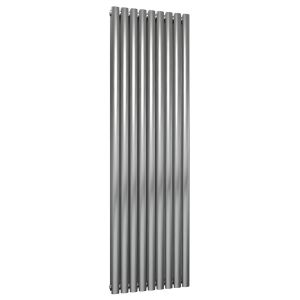 Reina Nerox Brushed Stainless Steel Double Designer Radiator 1800 x 531mm