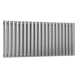 Reina Nerox Brushed Stainless Steel Double Designer Radiator 600 x 1180mm