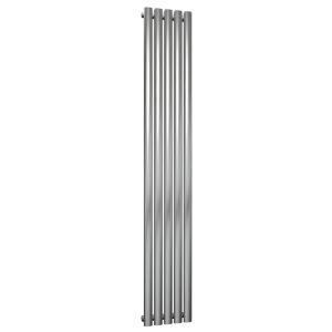 Reina Nerox Brushed Stainless Steel Single Designer Radiator 1800 x 295mm