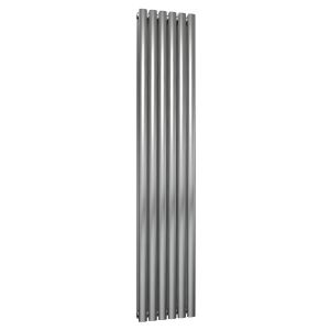 Reina Nerox Brushed Stainless Steel Single Designer Radiator 1800 x 354mm