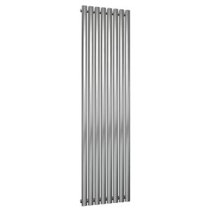 Reina Nerox Brushed Stainless Steel Single Designer Radiator 1800 x 472mm