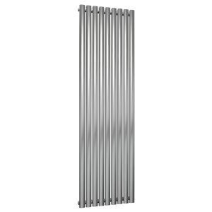 Reina Nerox Brushed Stainless Steel Single Designer Radiator 1800 x 531mm